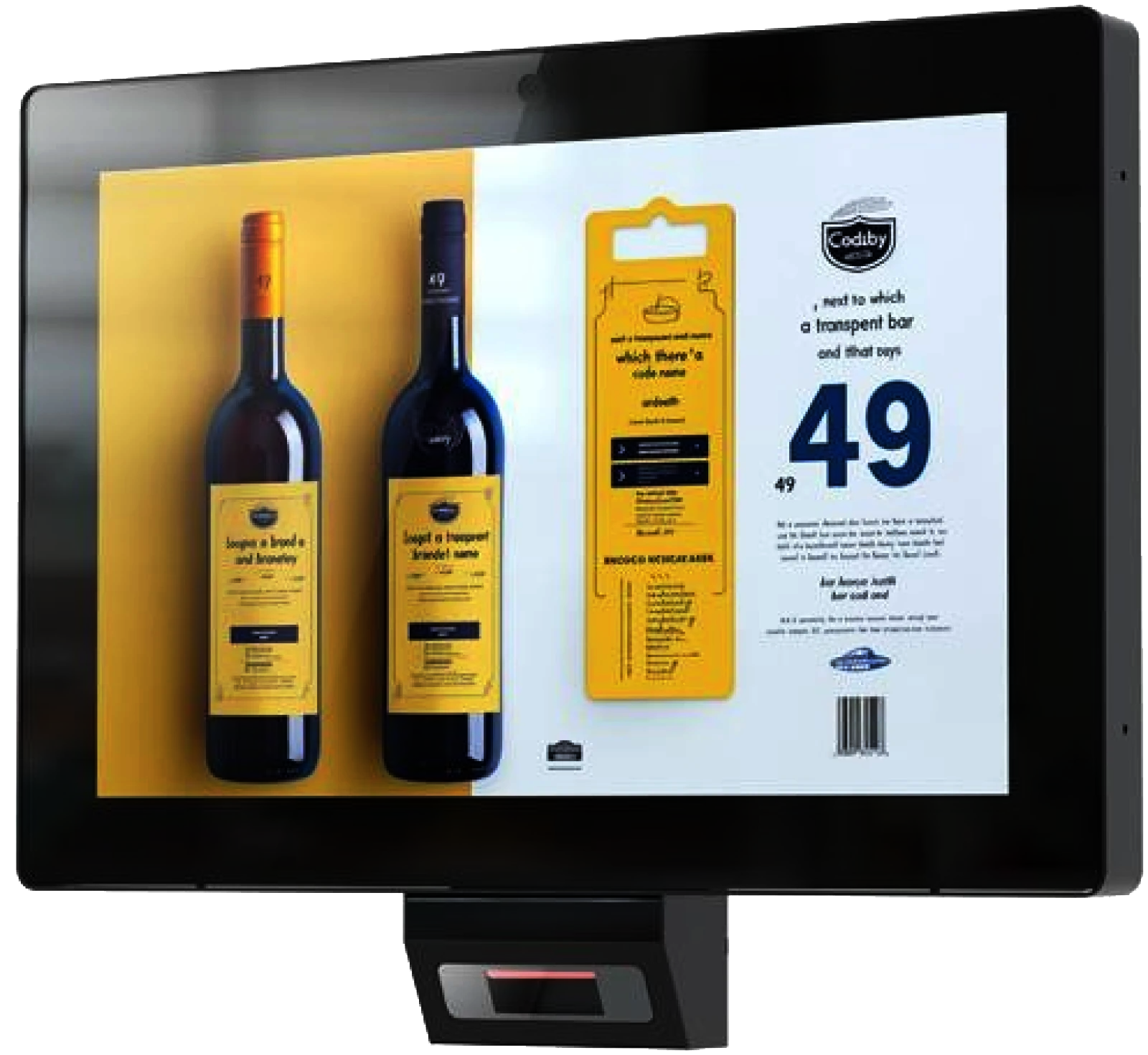 POS Logic C102 Windows Touchscreen POS Terminal & Price Checker